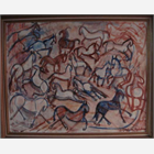CAVALCADA - Signed and dated in the lower right &quot;MAGDALENA RADULESCO 1979&quot;